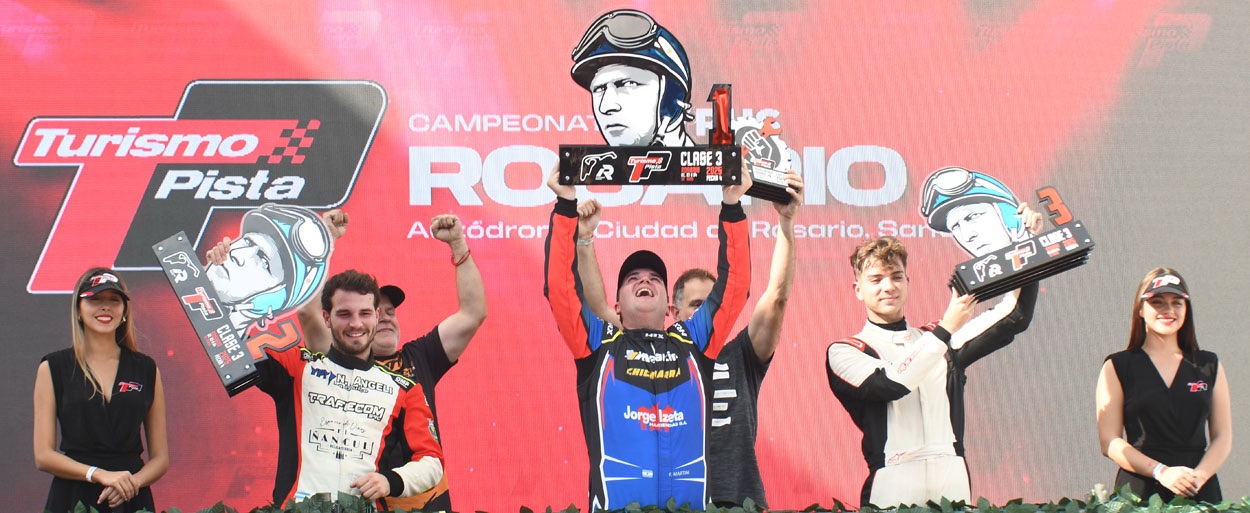 FELIPE MARTINI FESTEJÓ POR PRIMERA VEZ EN LA CLASE TRES