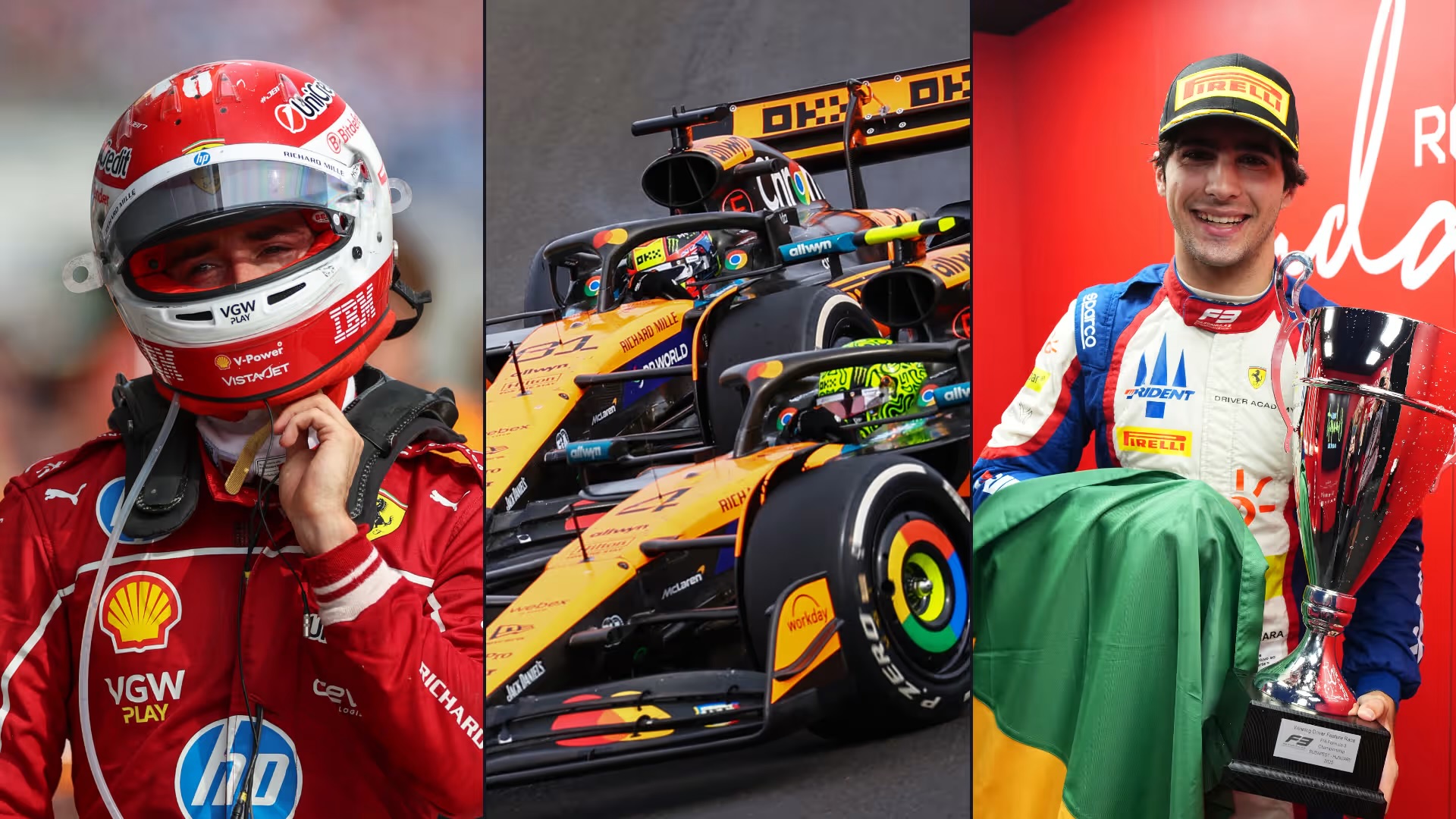 HUNGARY LOWDOWN: TODOS LOS MOMENTOS CLAVE MIENTRAS LOS MCLAREN PELEAN, LECLERC PIERDE Y F3 CORONA A SU CAMPEÓN