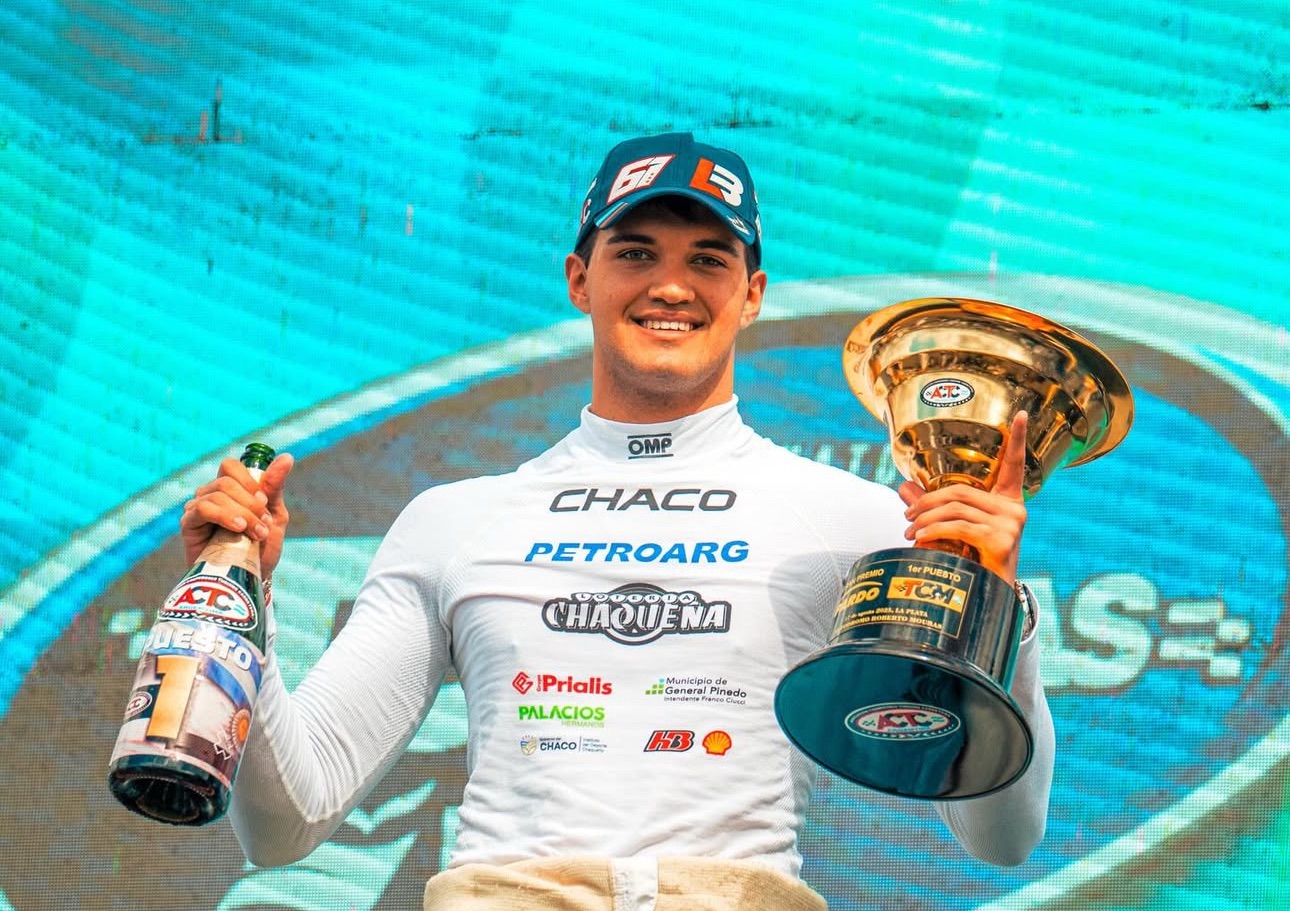 FESTEJA CHACO: Lucas Bohdanowicz, ganó la carrera y Lucas Carabajal, la etapa regular