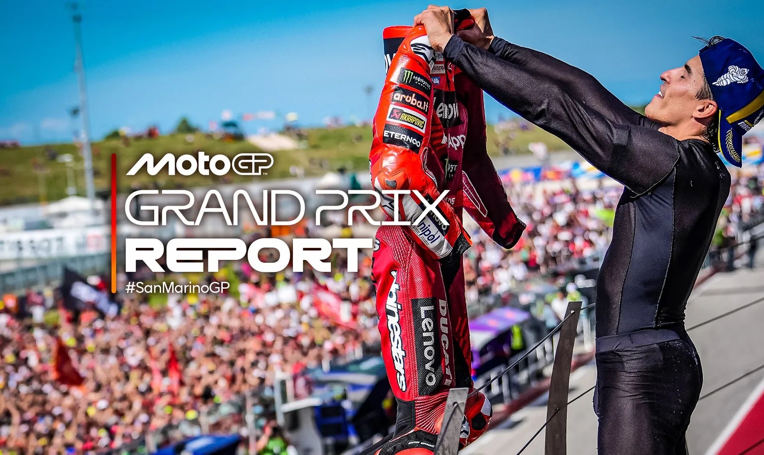 Remontada en camino: Marc Márquez aguanta a Bezzecchi y gana en Misano